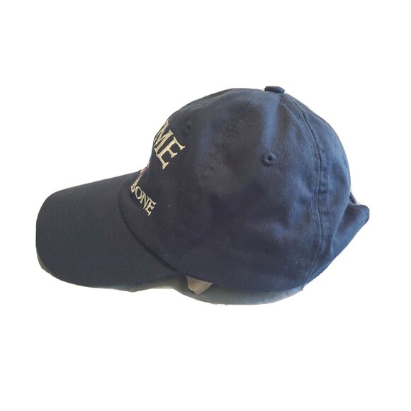 Unisex Baseball Hat Embroidered Skull & Cross Bones Fiume American Adjustable - Picture 4 of 9